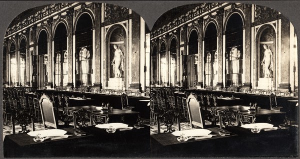 Préparatifs à la signature du Traité de Versailles, 28 juin 1919