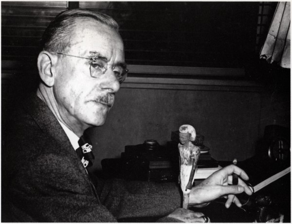 Thomas Mann (1875-1955), German Novelist, Portrait, circa 1940's