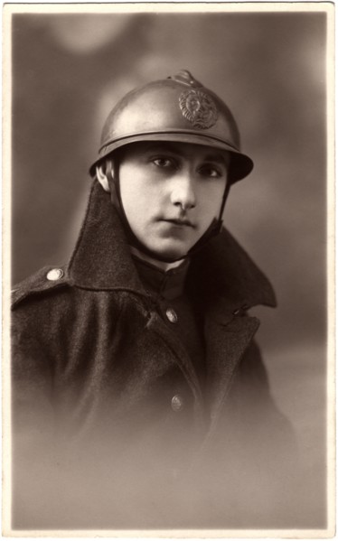 French Soldier, World War I, Portrait, circa 1914