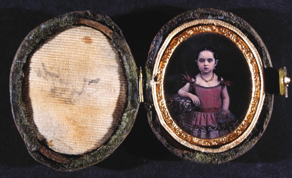 Young Girl, Portrait, Daguerreotype, circa 1850's