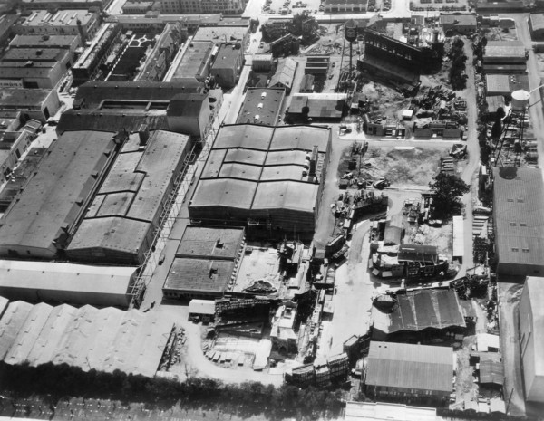 Paramount Studios, High Angle View, Los Angeles, California, USA, 1933