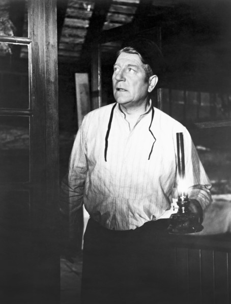 Jean Gabin, on-set of the Film, "Le Plaisir" (aka House of Pleasure), 1952