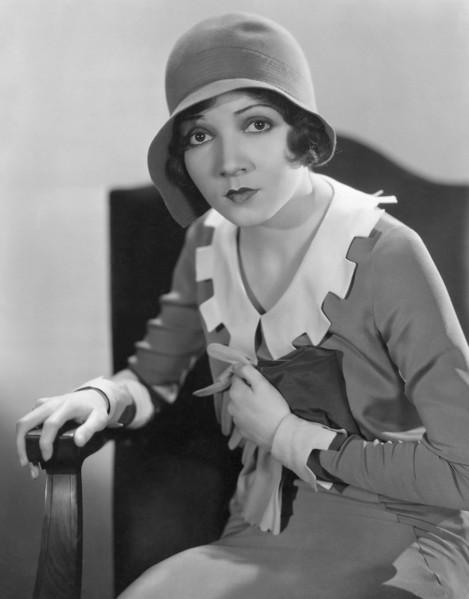 Claudette Colbert, on-set of the Film, "Manslaughter", 1930