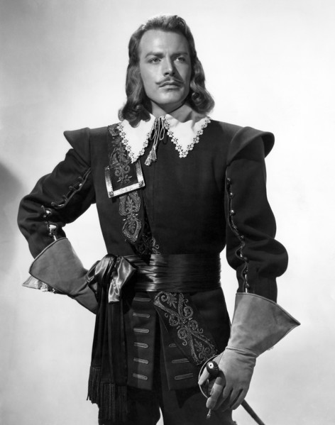 Glenn Langan, on-set of the film, "Forever Amber", 20th Century Fox Film Corp., 1947