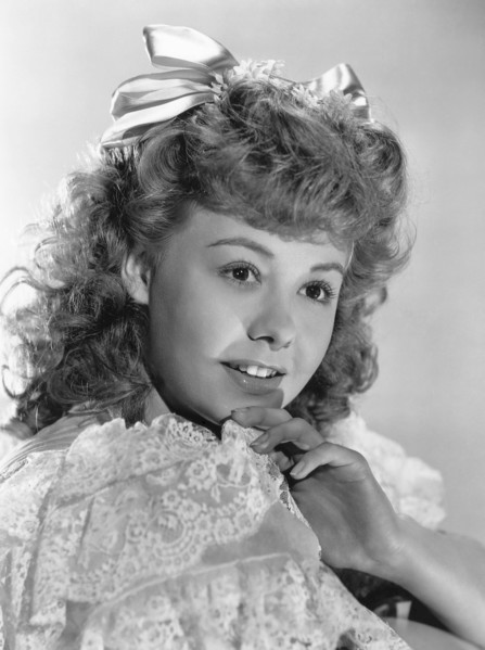 Vera-Ellen, Publicity Portrait for the Film "Three Little Girls in Blue", 1946