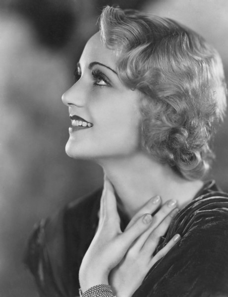 Carole Lombard, Smiling Profile, circa 1930