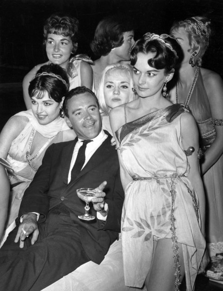 Jack Lemmon, at Greek party thrown by Producer Joseph E. Levine, June 1960