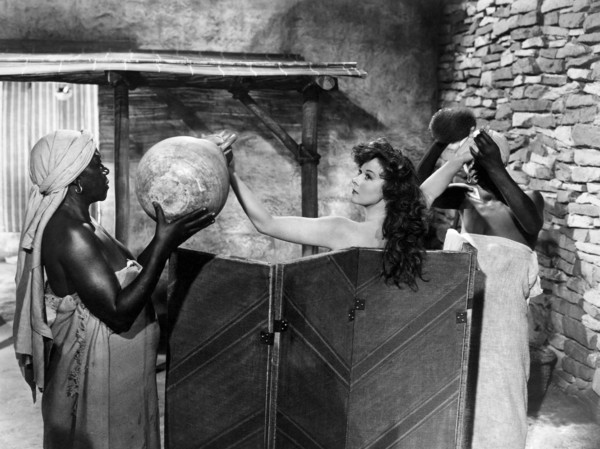 Susan Hayward, on-set of the Film "David and Bathsheba", 1951, 20th Century Fox Film Corp. All rights reserved