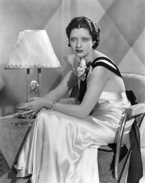 Kay Francis, on-set of the Film "The House on 56th Street", 1933