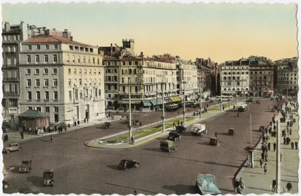 Rue Longue-des-Capucins, Marseille, France, circa 1920