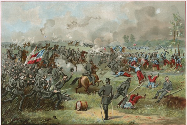 “Stonewall Jackson, at the Battle of Bull Run.”, American Civil War, USA, 1861