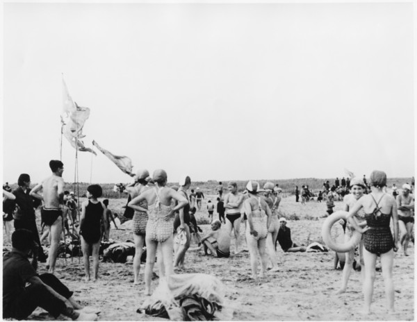 Beach Scene, China, Documentary Film “Report From China", 1973
