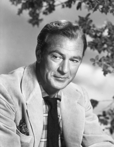 Actor Gary Cooper, Publicity Portrait, circa 1950