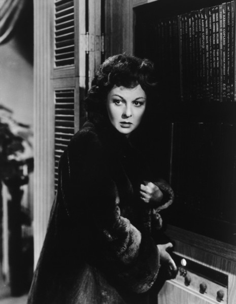Susan Hayward, on-set of the Film "With a Song in my Heart", 1952