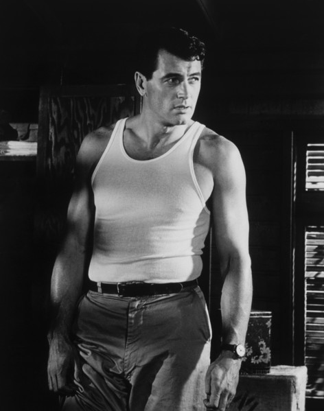 Rock Hudson, on-set of the Film "The Spiral Road", 1962