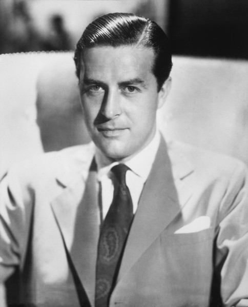 Actor Ray Milland, Portrait, 1945