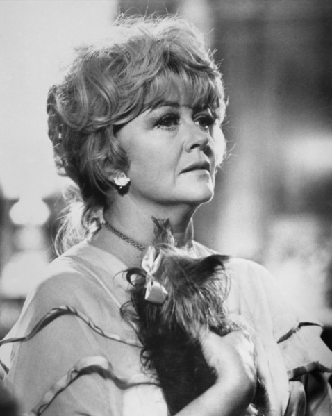 Dorothy Malone, on-set of the Film "Winter Kills", 1979