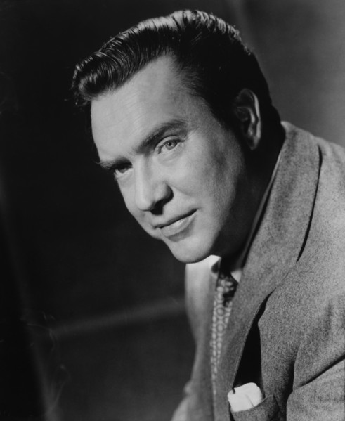 Actor Edmond O'Brien, Portrait, 1956