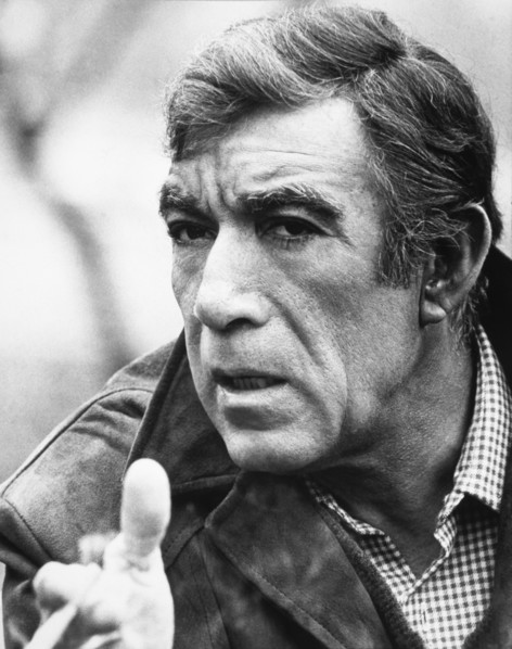 Anthony Quinn, on-set of the the Film "R.P.M..", 1970