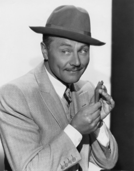 Charles Ruggles, on-set of the Film “Love Me Tonight”, 1932