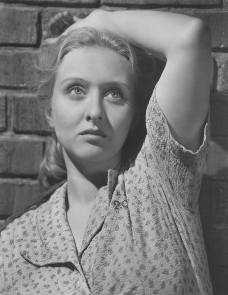 Celeste Holm, on-set of the Film, "The Snake Pit", 20th Century-Fox, 1948