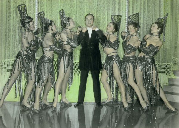 Bob Hope and Chorus Girls, Publicity Portrait for the Film, "Here Come the Girls", 1953