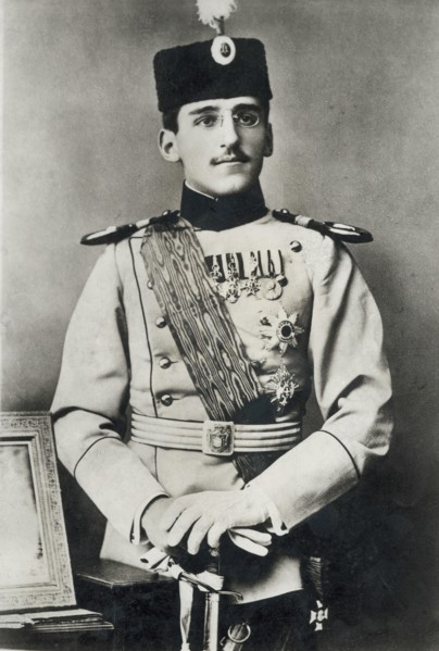 Crown Prince Alexander of Serbia, (1888-1934), later Alexander I, King of Yugoslavia, Portrait, 1912