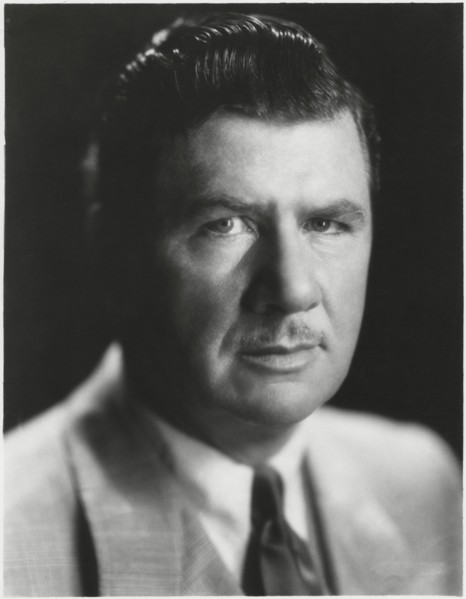 Actor George Bancroft, Publicity Portrait, 1930's