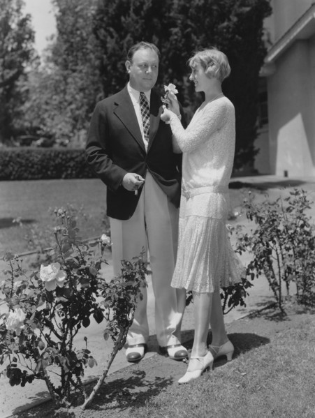 Actor Emil Jannings, Paramount Pictures Publicity Portrait with his Wife, Gussy Holl, 1929
