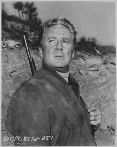 Van Johnson, on-set of the Film, "The Enemy General", Columbia Pictures, 1960