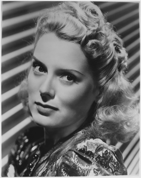 Actress Brenda Joyce, Publicity Portrait, 20th Century-Fox, 1940's
