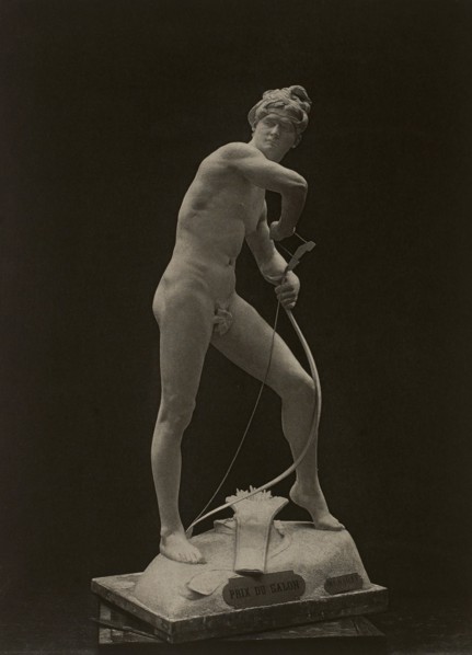 Sarpedon, Photogravure Print from the Original Sculpture by Charles Octave Levy, The Masterpieces of French Art by Louis Viardot, Published by Gravure Goupil et Cie, Paris, 1882, Gebbie & Co., Philade...