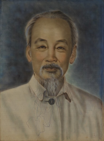 Ho Chi Minh (1890-1969), Vietnamese Nationalist Leader, Portrait