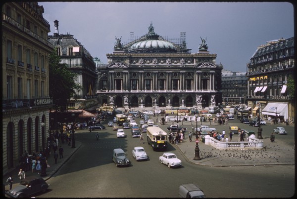 Opéra Garnier, Place de l'Opéra, Paris, France, 1961