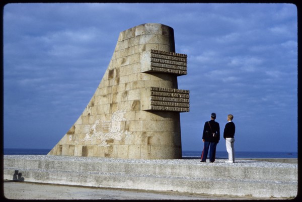 Les Braves Monument, Omaha Beach, Saint-Laurent-sur-Mer, France
