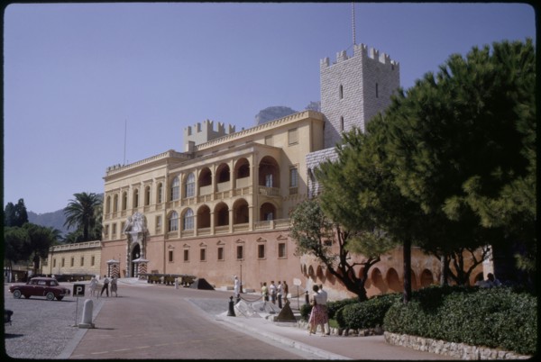 Prince's Palace, Monaco-Ville, Monaco, 1961
