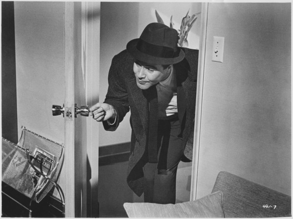 Jack Lemmon, on-set of the Film, "Days of Wine and Roses", Warner Bros., 1962