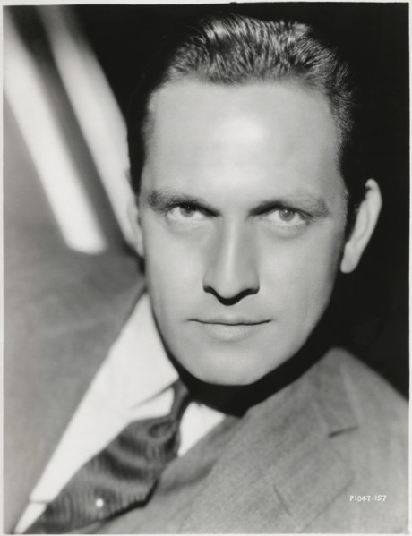 Fredric March, Head and Shoulders Publicity Portrait for the Film, "Death Takes a Holiday", Paramount Pictures, 1934