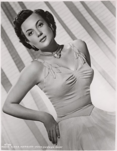 Maria Elena Marques, Publicity Portrait for the Film, "Across the Wide Missouri", Loew's Inc./MGM, 1951
