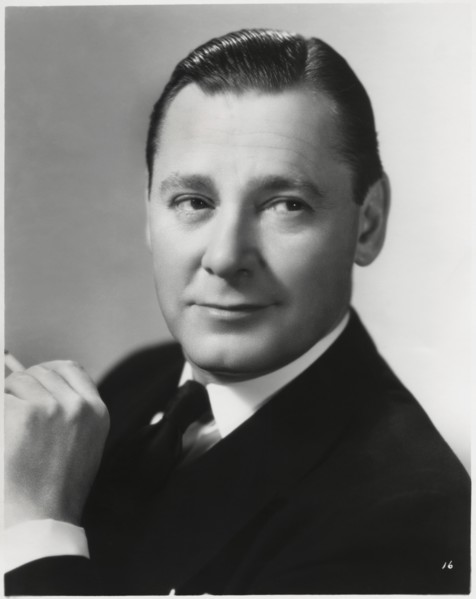Herbert Marshall, Publicity Portrait for the Film, "Mad About Music", Universal Pictures, 1938