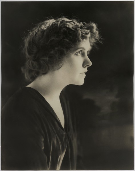 Actress Lois Meredith, Profile Portrait, 1915