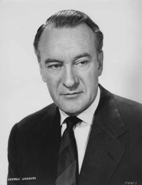 George Sanders, Publicity Portrait for the Film, "That Certain Feeling", Paramount Pictures, 1956