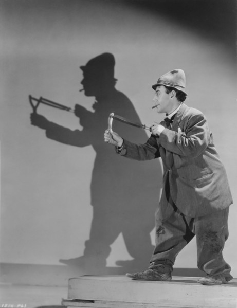 Jimmy Savo, Publicity Portrait for the Film, "Once in a Blue Moon", Hecht-MacArthur Production, Paramount Pictures, 1935