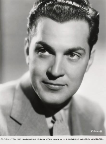 Kent Taylor, Publicity Portrait for the Film, "The Mysterious Rider", Paramount Pictures, 1933