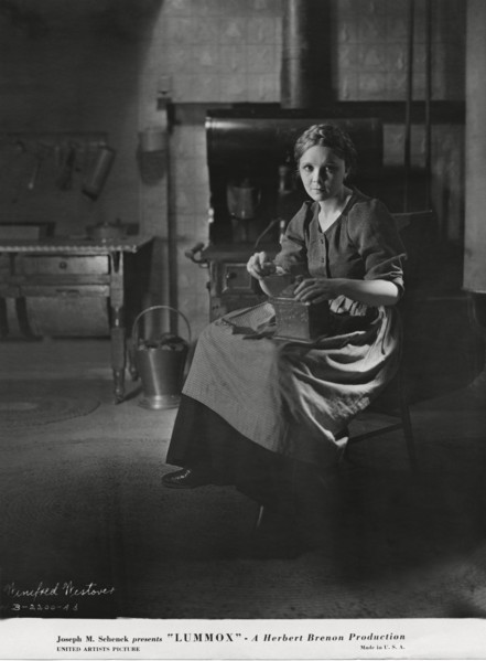 Winifred Westover, Publicity Portrait, on-set of the Film, "Lummox", United Artists, 1930