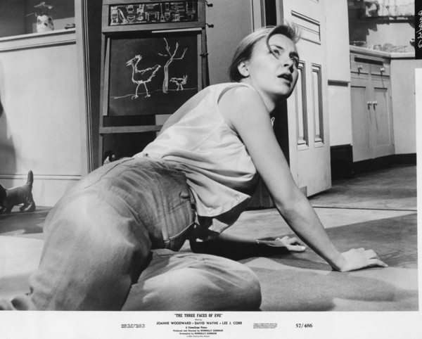 Joanne Woodward, Publicity Portrait, on-set of the Film, "The Three Faces of Eve", 20th Century Fox, 1957