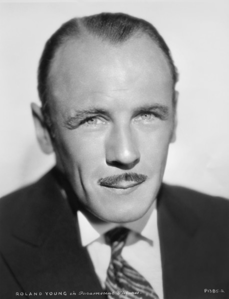 Roland Young, Publicity Portrait for the Film, "The Lady has Plans", Paramount Pictures, 1942