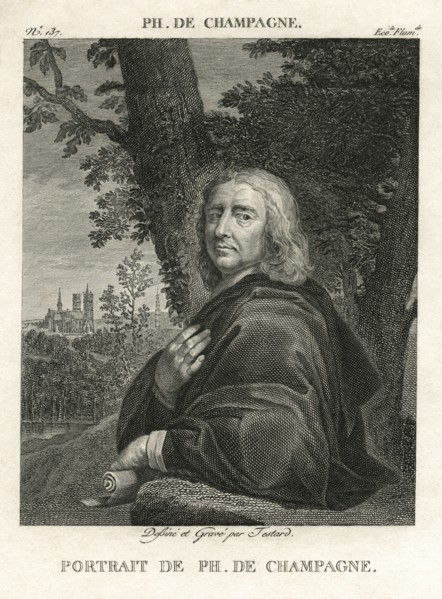 Philippe de Champaigne (1602-1674), French Baroque Era Painter, Engraving