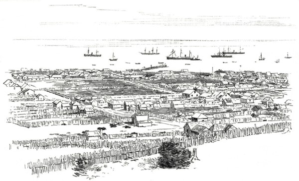 Punta Arenas, Chile, Harper's Monthly Magazine, 1890