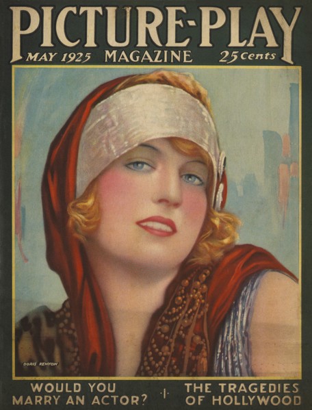 Actress Doris Kenyon, Picture-Play Magazine Cover, May 1925